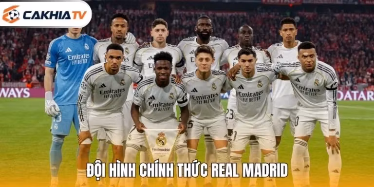 Đội Hình Chính Thức Real Madrid – Hé Lộ Sơ Đồ Đáng Chờ Đợi